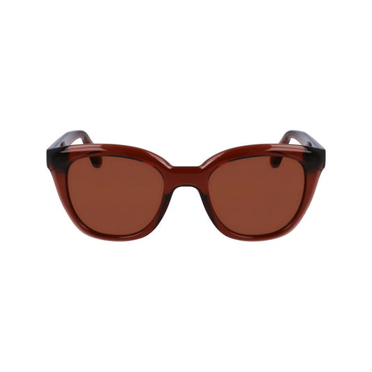 Ferragamo Brown Injected Sunglasses