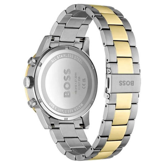 Hugo Boss Gray Stainless Steel Dress Watch