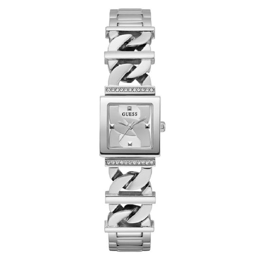 Guess Gray Stainless Steel Dress Watch