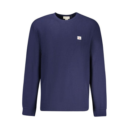 Calvin Klein Blue Cotton Sweater