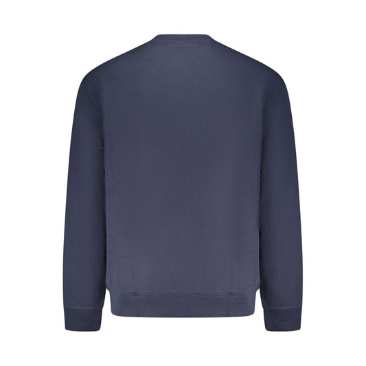 Calvin Klein Blue Cotton Sweatshirt