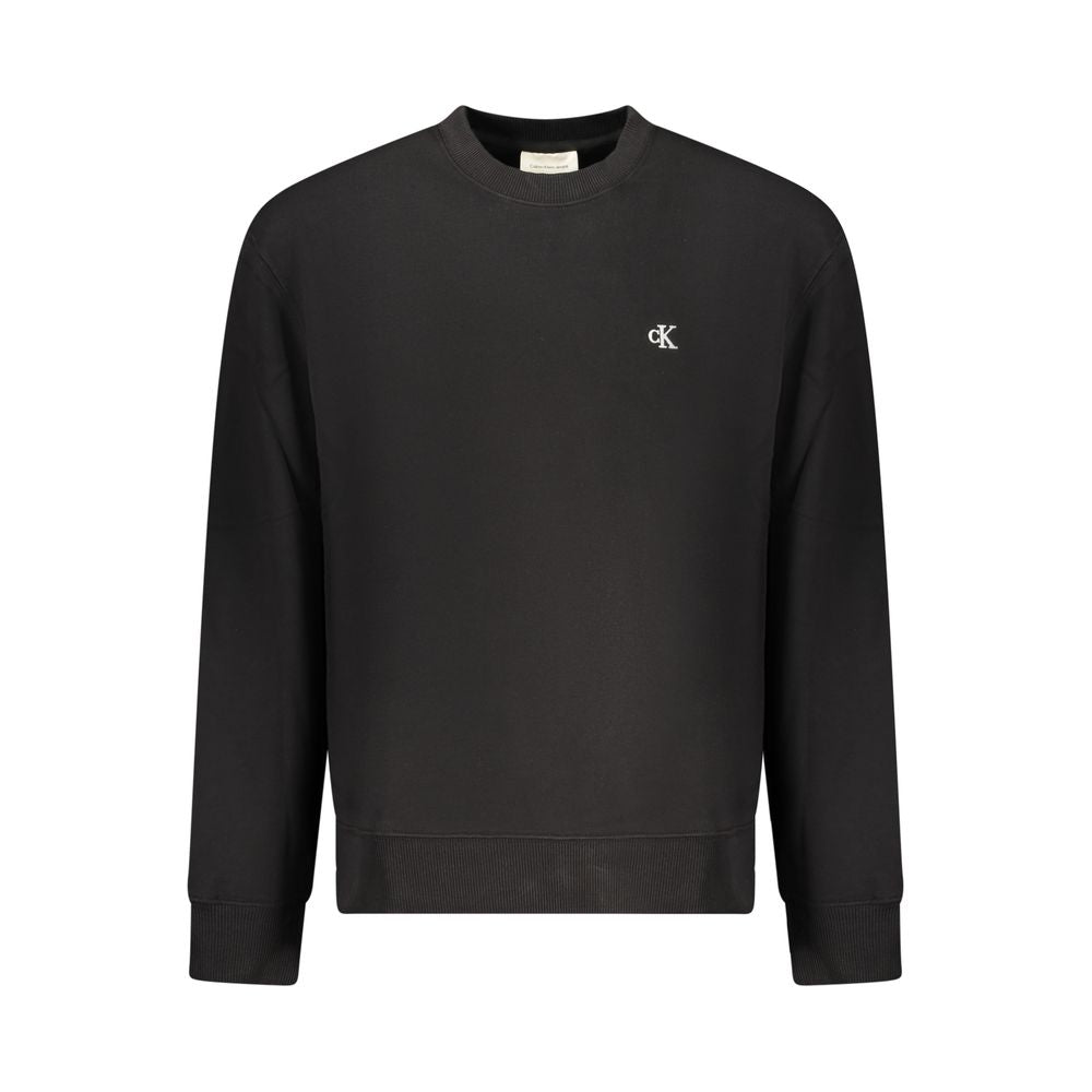 Calvin Klein Black Cotton Sweatshirt