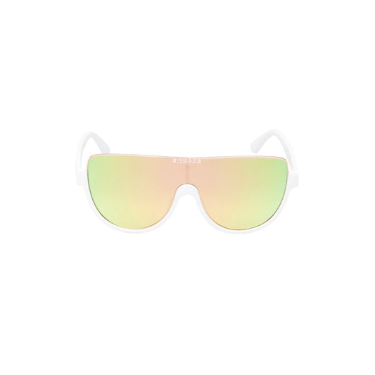 Guess White Resin Sunglasses