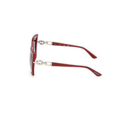 Guess Red Resin Sunglasses