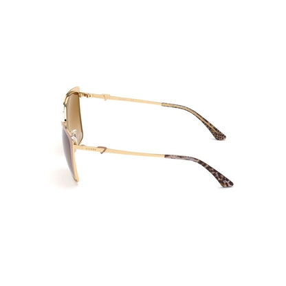 Guess Beige Metal Sunglasses