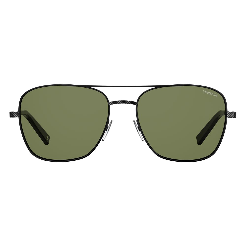 Polaroid Black Metal Sunglasses