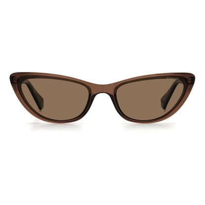 Polaroid Brown Plastic Sunglasses