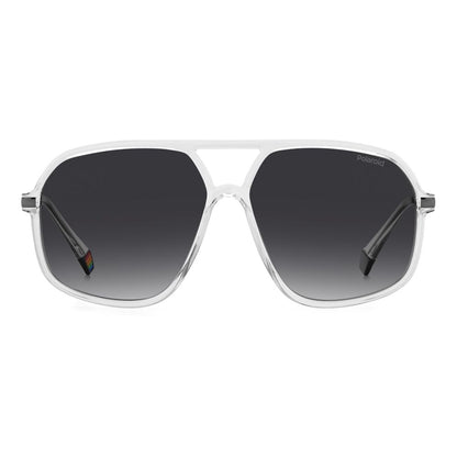 Polaroid Transparent Plastic Sunglasses