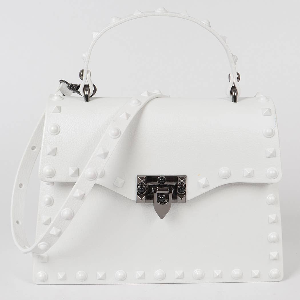 Monotone Studded Clutch