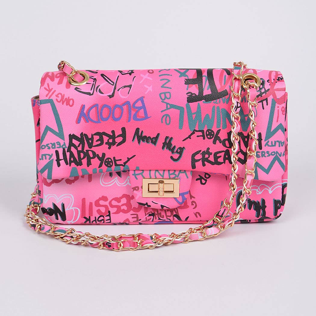 Graffiti Gradiating Clutch