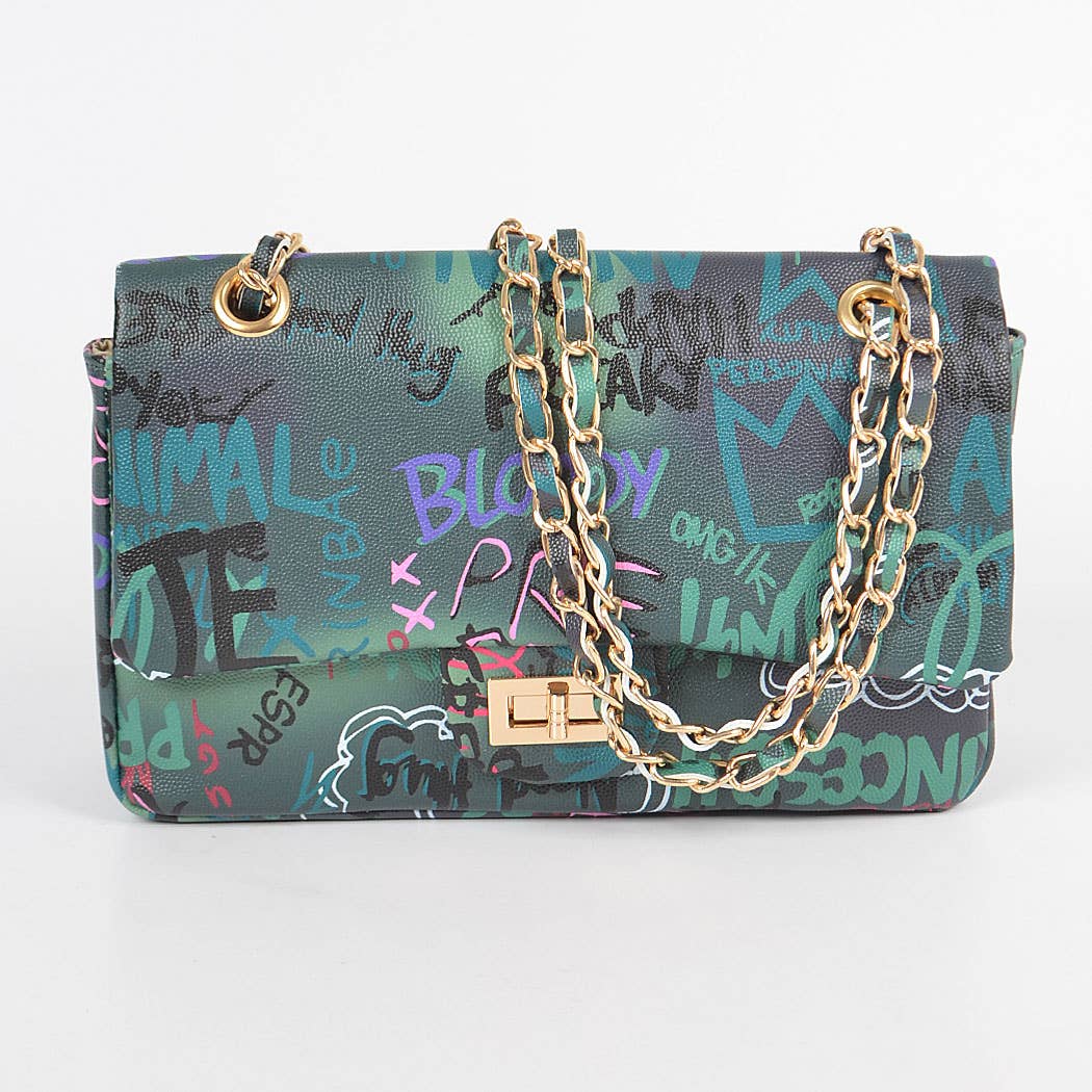 Graffiti Gradiating Clutch