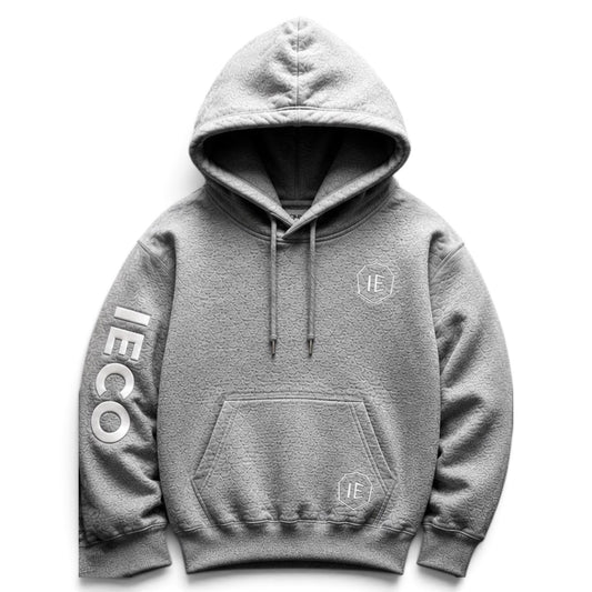 Gray Minimal Hoodie