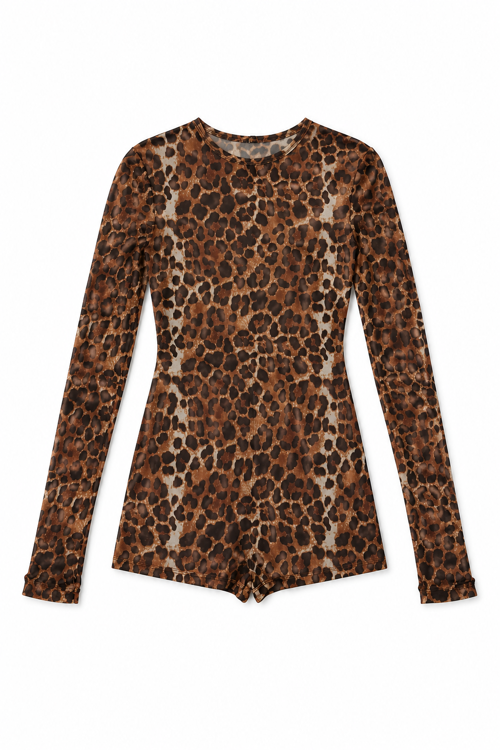 The After Dark Leopard Open-Back Romper
