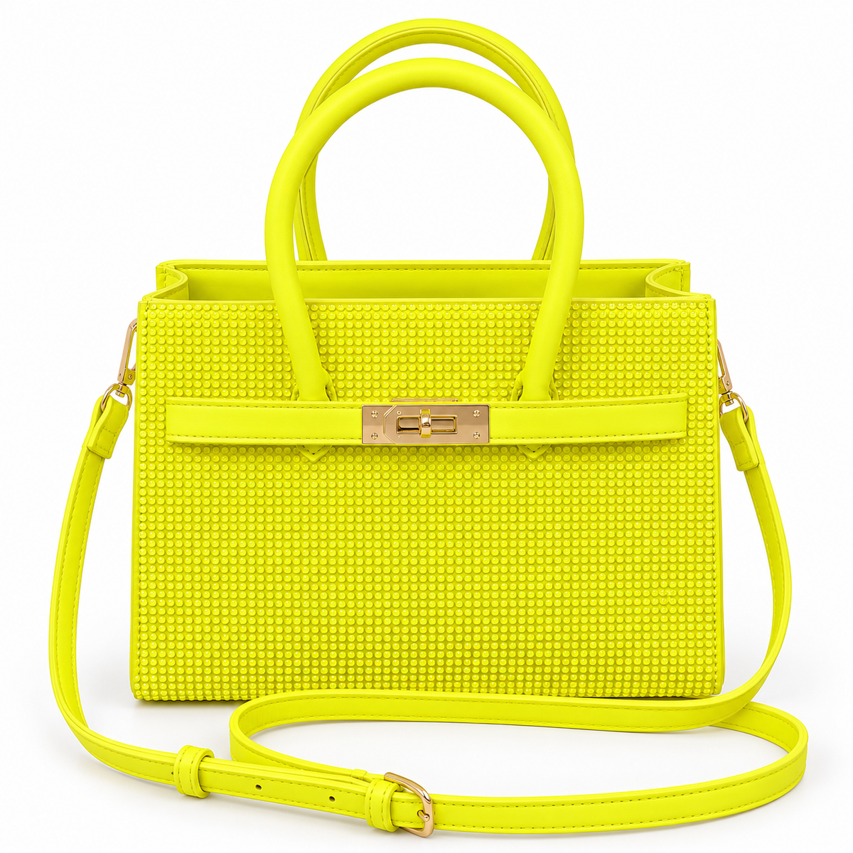 The Icon Rhinestone Handle Bag