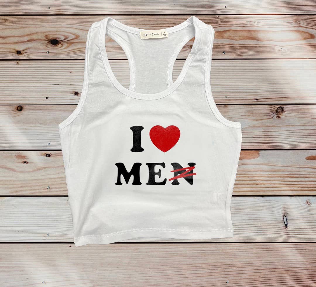 I Love Me Crop Tank