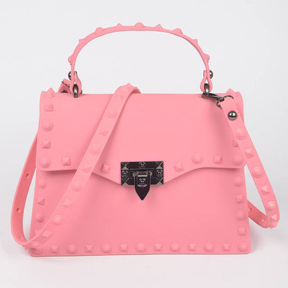 Monotone Studded Clutch