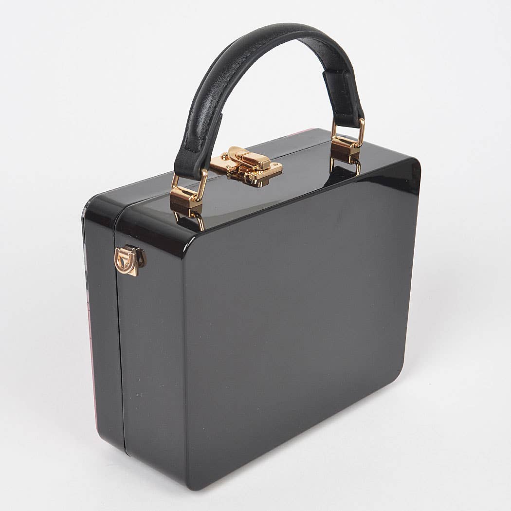 HPC5990 ACRYLIC BOX CLUTCH