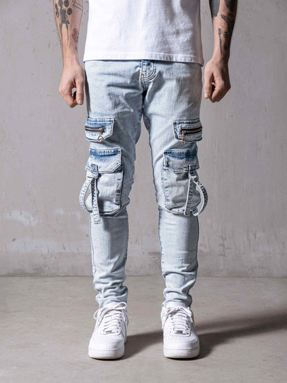 Pockets Cargo Jeans