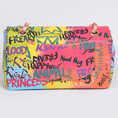 Graffiti Gradiating Clutch
