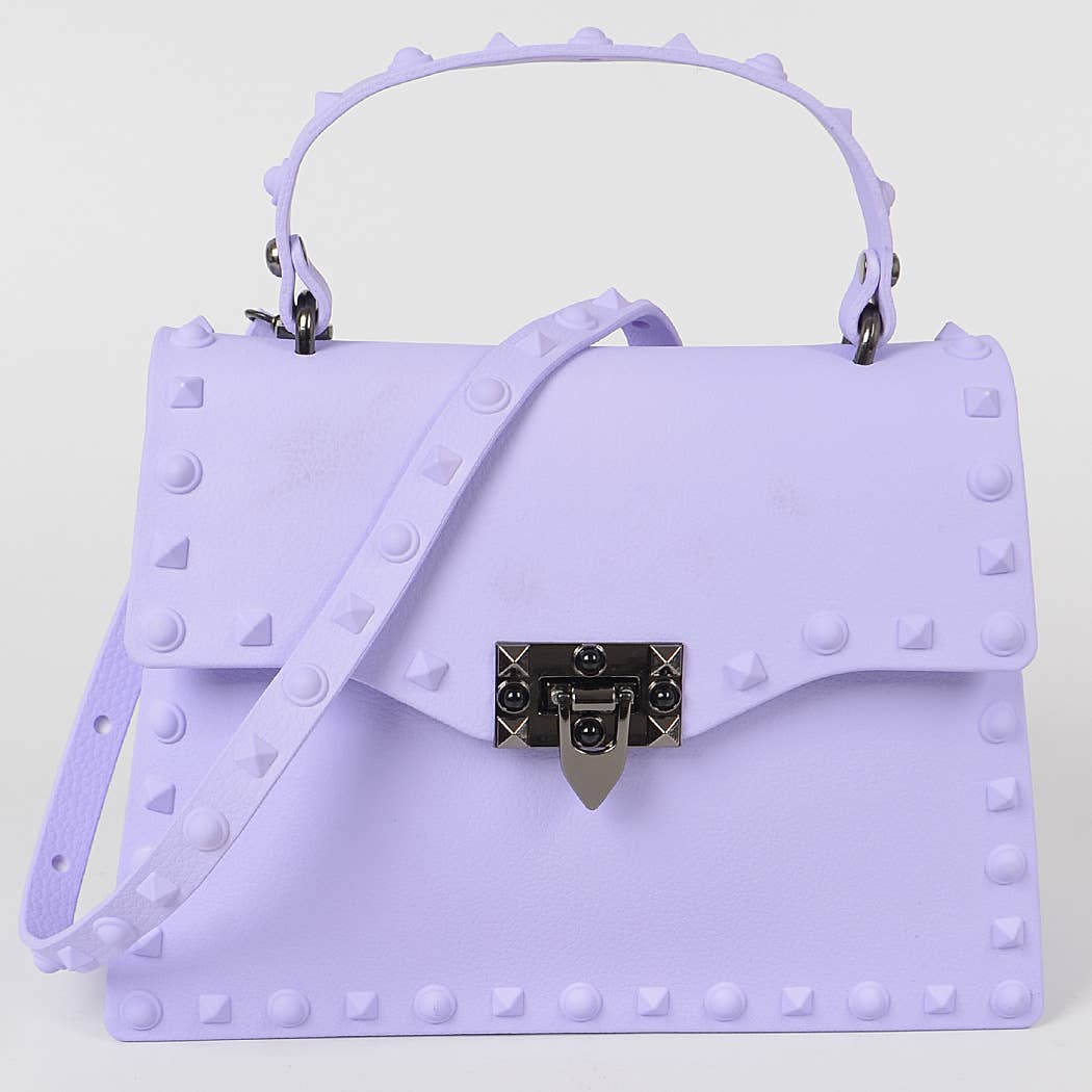 Monotone Studded Clutch
