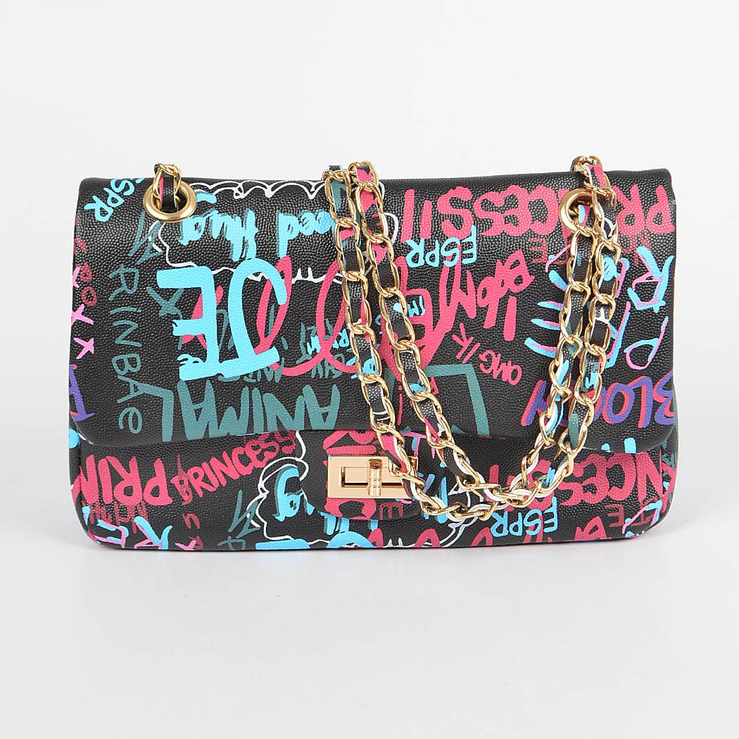 Graffiti Gradiating Clutch