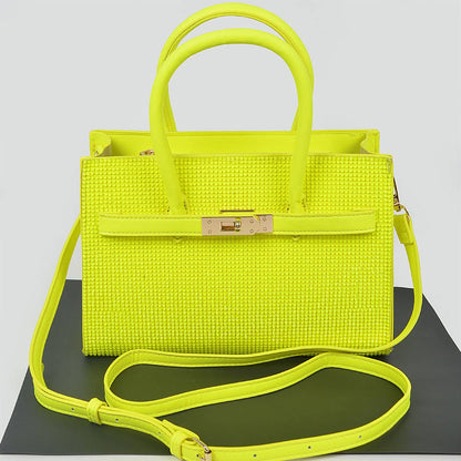 Rhinestone Handle Bag