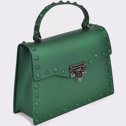 Monotone Studded Clutch