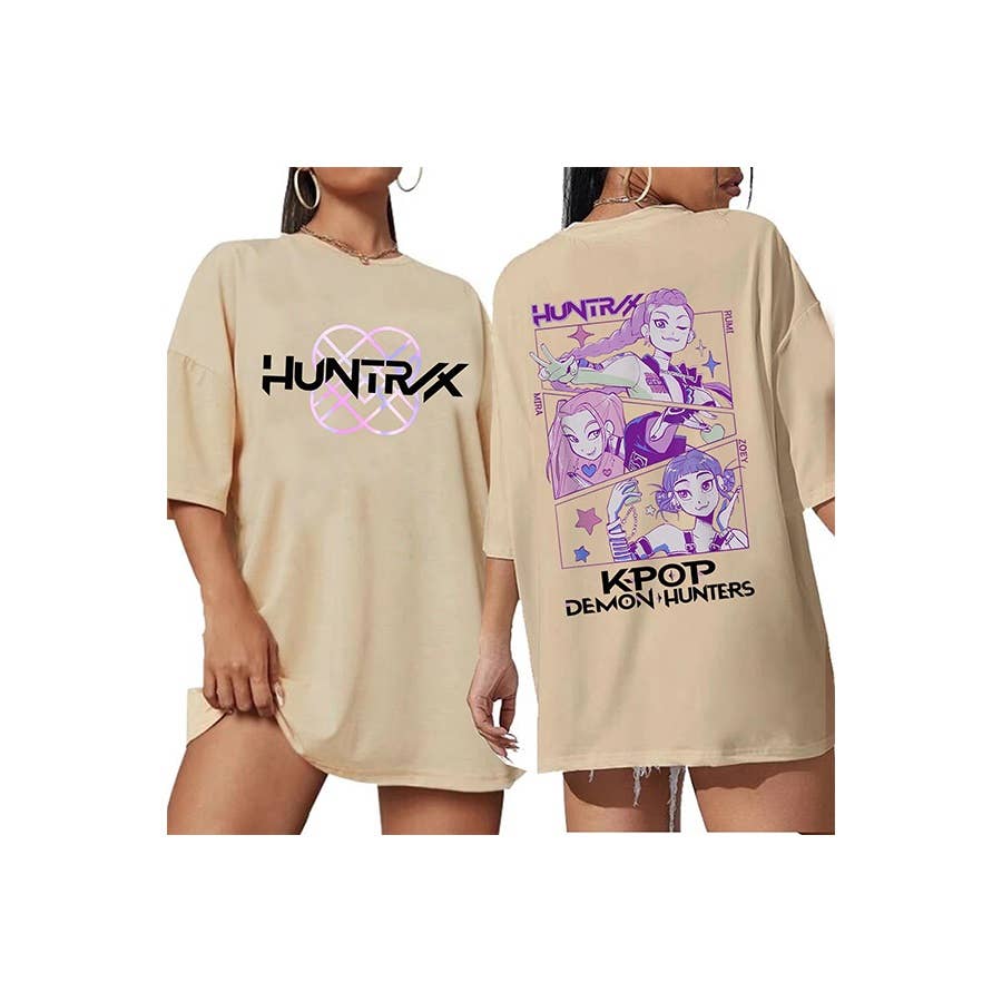 K-Pop Demon Hunters Print Cotton TEES