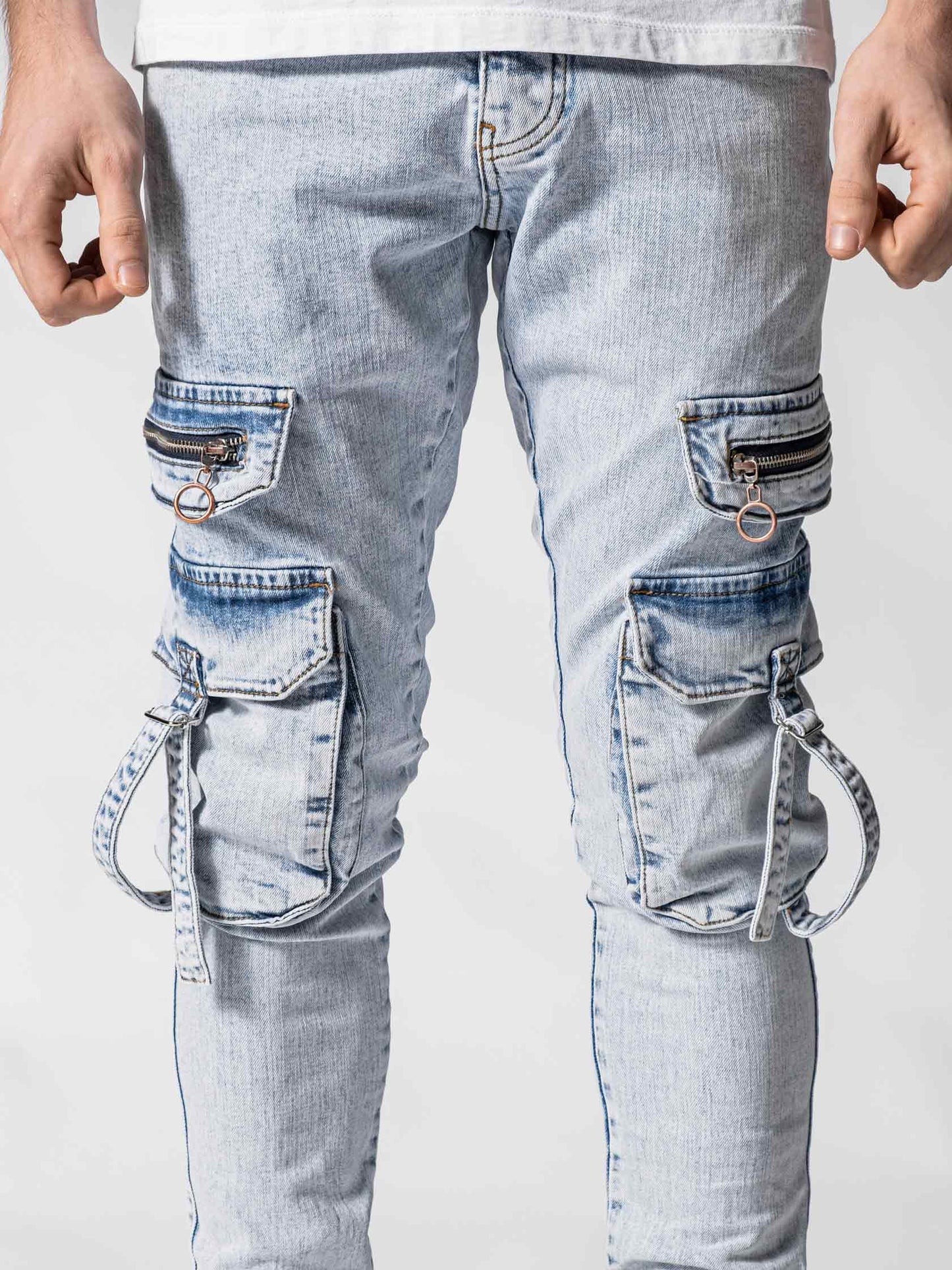 Pockets Cargo Jeans
