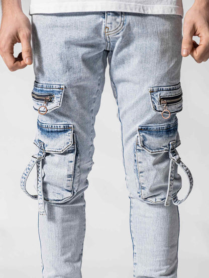 Pockets Cargo Jeans