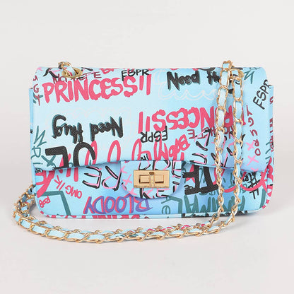 Graffiti Gradiating Clutch